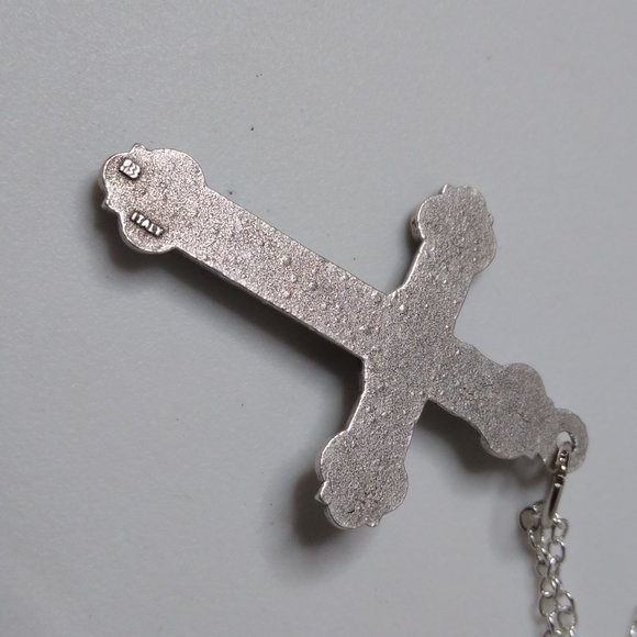 Crucifix Pendant Necklace 27 1/2 Inches - Picture 9 of 14